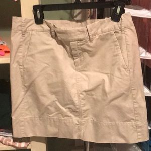 Color tan skirt